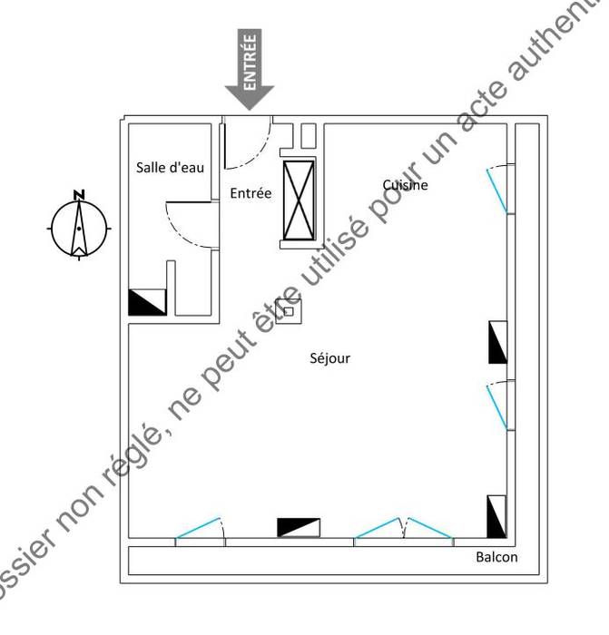 Plan - Immobilière Dabreteau